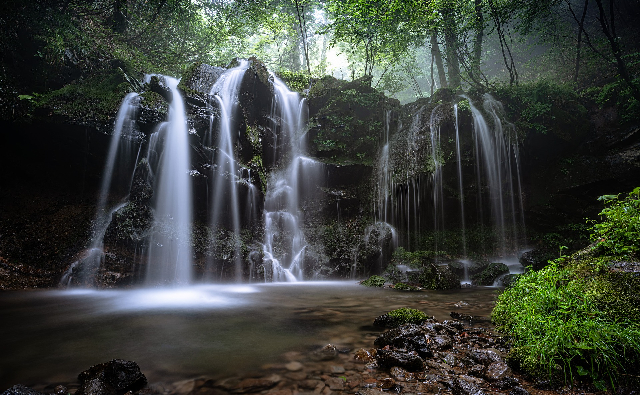 Ein Wasserfall